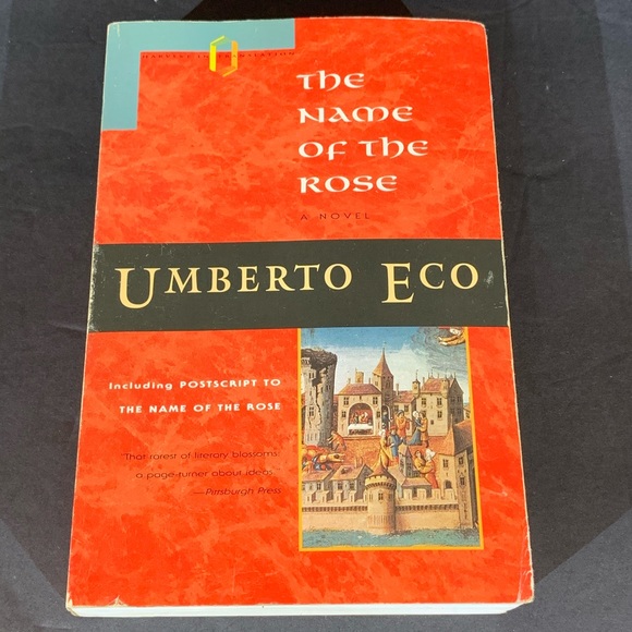 Vintage The Name of the Rose by Umberto Eco Book